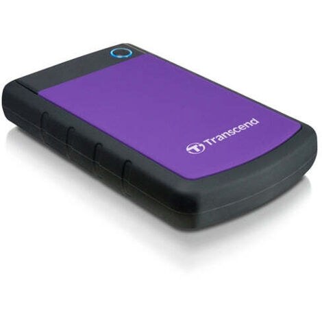 Transcend StoreJet TS1TSJ25H3P disque dur externe 1 To Noir, Violet (1/4)