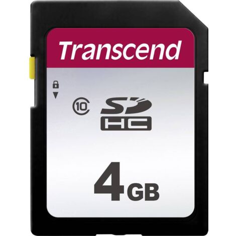 Transcend SDHC 300S 4GB 4 Go NAND Classe 10 (1/3)