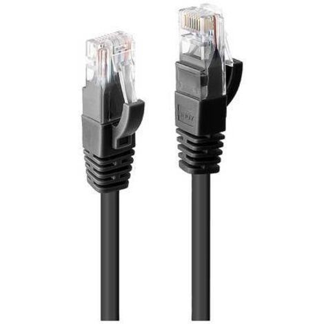 Câbles réseau et DAC LINDY Cat.6 UTP Cable Black 15m (1/2)