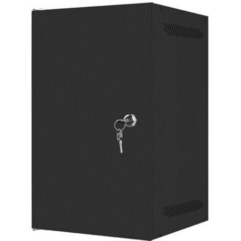 Lanberg WF10-2309-00B Armoire murale noire robuste (1/5)