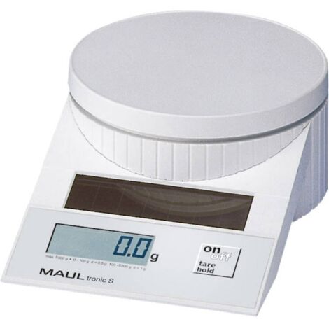 Maul MAULtronic S 5000 Pèse-lettre Plage de pesée (max.) 5 kg Lisibilité 2 g, 5 g blanc (1/4)