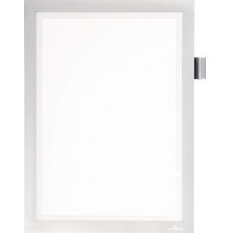 DURABLE Informationsrahmen 498923 DIN A4 magnetisch silber (1/5)