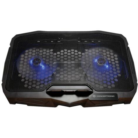 Conceptronic THANA07B système de refroidissement pour ordinateurs portables 43,2 cm (17") Noir (1/4)