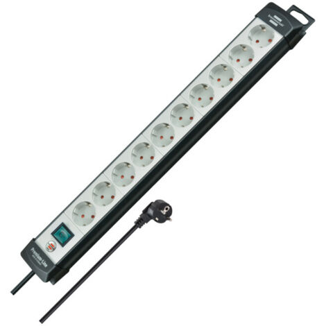 Multiprise 10 Brennenstuhl Premium Line (avec angle de 45° des prises de contact de p... (1/5)