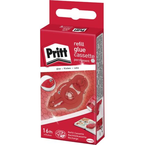 Pritt Refill Kleberoller, Kassette, B: 8,4mm, L: 16m, perm. (1/2)