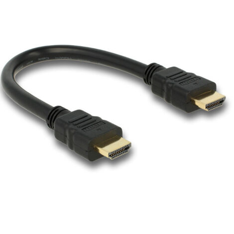 DeLOCK HDMI haute vitesse avec Ethernet - Câble HDMI A mâle  HDMI A mâle (1/4)