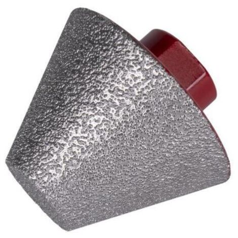 Rubi – Fraise conique diamantée pour carrelage 20-48 mm M14 – Résistante à l'usure – Pour matériaux durs – Utilisation à sec – Compatible meuleuses standard