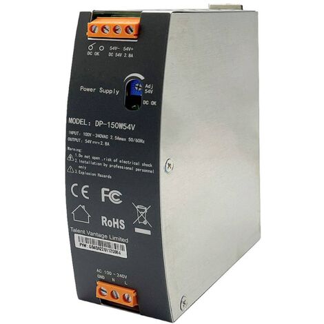 EDIMAX DP-150W54V Alimentation rail DIN Contenu 1 pc(s) S689472 (1/2)