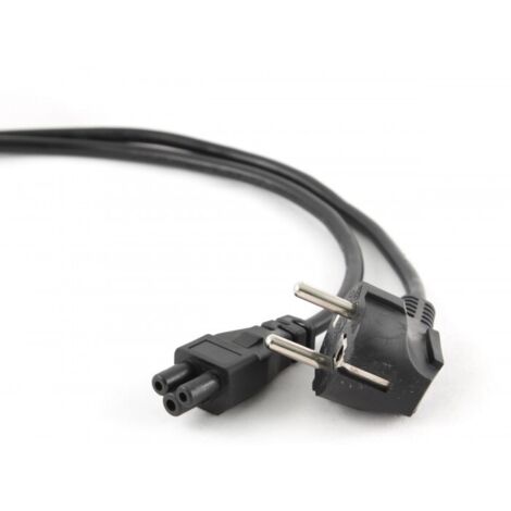 Câble d'alimentation Gembird PC-186-ML12-1M Noir CEE7/7 C5 (1/3)