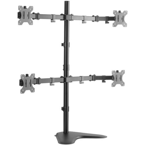 Logilink Support Bureau Quadruple Acier 13-32 Pouces (1/3)