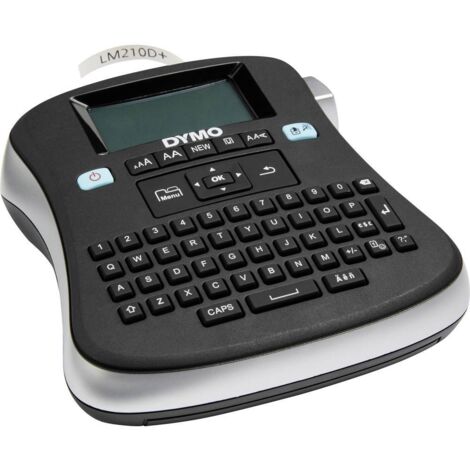 DYMO LabelManager 210D+ Qwerty Etiqueteuse adapté pour rubans: D1 6 mm, 9 mm, 12 mm (1/3)