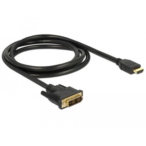 DeLOCK Delock 85583 - 1,5 m - DVI-D - HDMI Type A (Standard) - Mâle - Mâle - Droit (85583) (1/4)