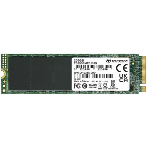 Transcend 110S M.2 256 Go PCI Express 3.0 3D NAND NVMe (1/3)