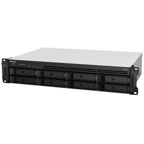Synology RackStation RS1221+ serveur de stockage NAS Rack (2 U) Ethernet/LAN Noir V1500B (1/4)