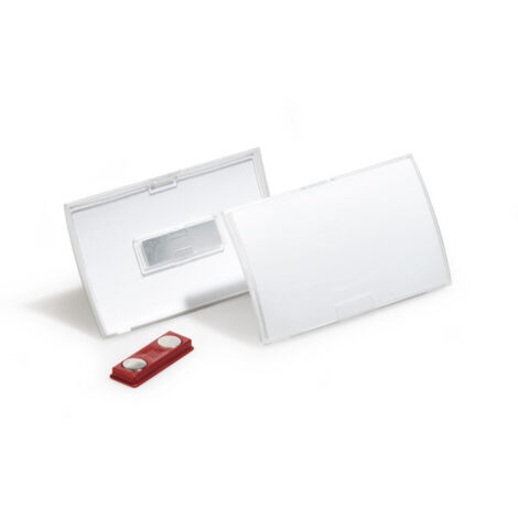 DURABLE, Badge à support magnétique CLICK FOLD, lot de 20, h x (1/5)