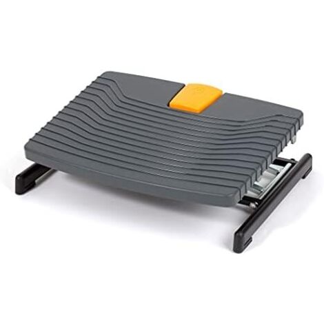 BakkerElkhuizen Pro 959 Repose-pieds Noir, Gris, Orange (1/5)