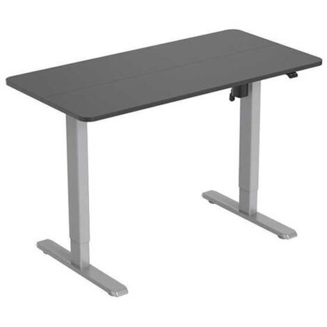 Equip 650811 Bureau électrique ajustable noir et gris (1/3)