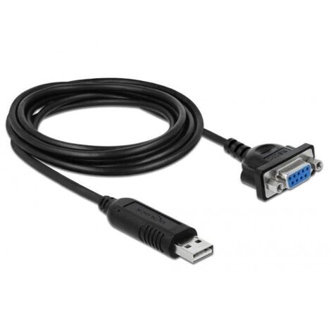 Delock USB 2.0 Adaptateur [1x USB 2.0 type A mâle - 1x série (9 pôles)] 66281 1.8 m (1/3)