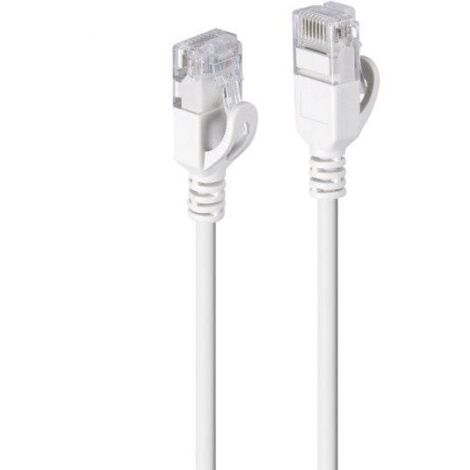 Câbles réseau et DAC LINDY 0.5m Cat.6A U/UTP Ultra Slim Network Cable Grey (1/5)
