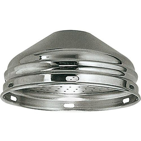 Grohe – Tête de douche Relexa 85 mm en laiton – Finition chromée – Technologie anti-calcaire – Jet type pluie pour douche agréable
