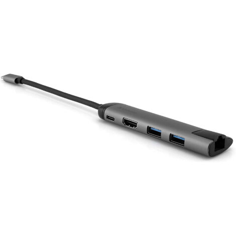 "Verbatim USB-C Multiport Hub - USB 3.1/ USB 3.0 x 3 / HDMI/ RJ45, 49141" (1/5)