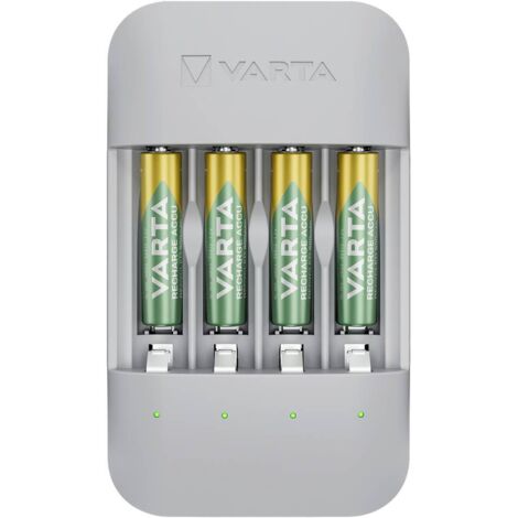 Varta Eco Charger Pro Chargeur de piles rondes NiMH LR03 (AAA), LR6 (AA) R281842 (1/6)