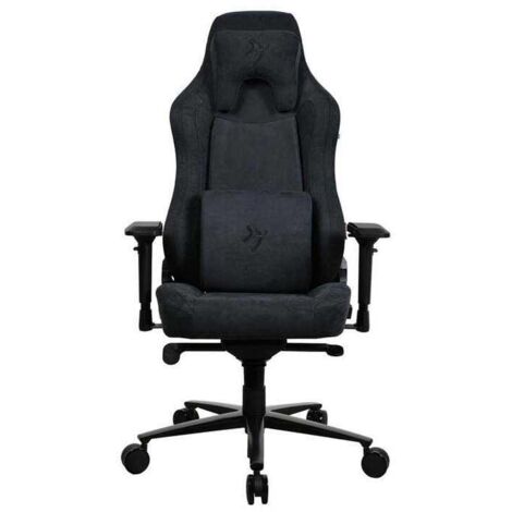 Arozzi VERNAZZA Chaise de Jeu, Tissu Métal, Noir Pur, Large (VERNAZZA-SPSF-PBK) (1/3)