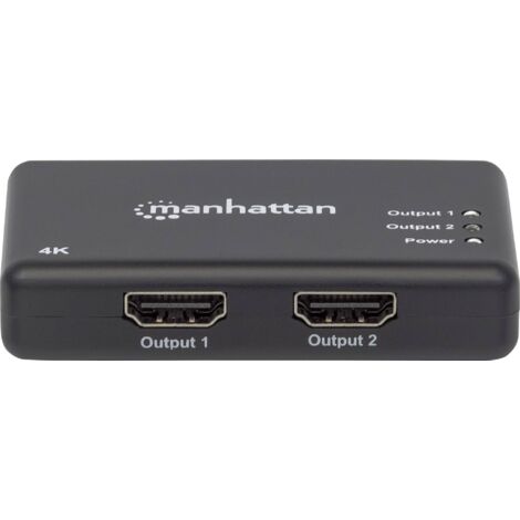 Manhattan 207669 2 ports Répartiteur HDMI 4096 x 2160 pixels noir C665391 (1/4)