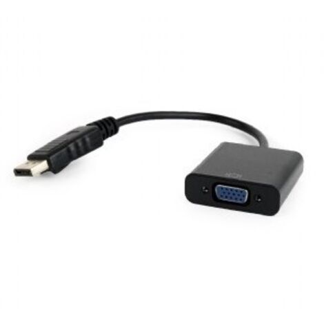 Gembird A-DPM-VGAF-02 adaptateur de câble vidéo 0,15 m VGA (D-Sub) DisplayPort Noir (1/2)
