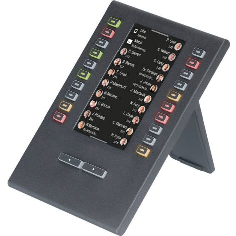Module dextension pour système téléphonique Auerswald COMfortel D-XT20i écran TFT/LCD couleur noir (1/2)