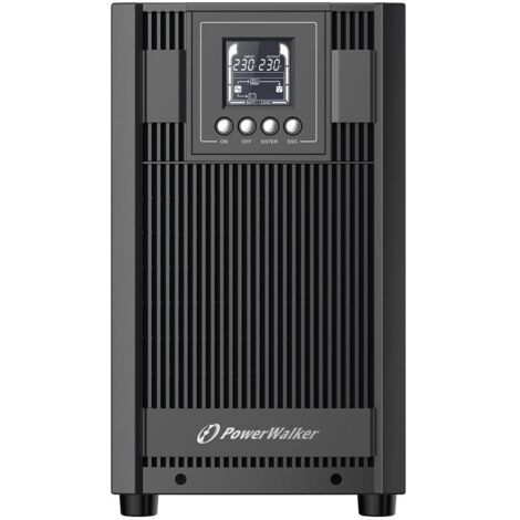 Onduleur Power Walker en ligne VFI 3000 AT FR 4X FR + sortie terminal, USB/RS-232, écran LCD, EPO (1/3)
