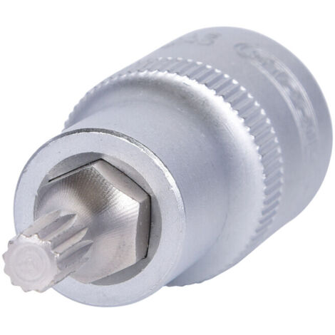 Douille tournevis XZN 1/2 KS TOOLS M6 longueur 55 mm DIN 3120 911.1341 (1/5)