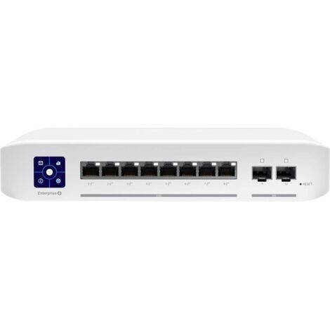 Switch réseau RJ45/SFP+ Ubiquiti Networks UniFi USW-Enterprise 8+2 ports fonction PoE Y429123 (1/5)