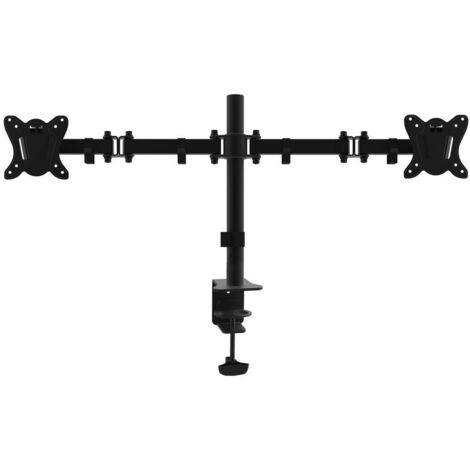 Equip 650152 support de bureau noir pour deux moniteurs (1/3)