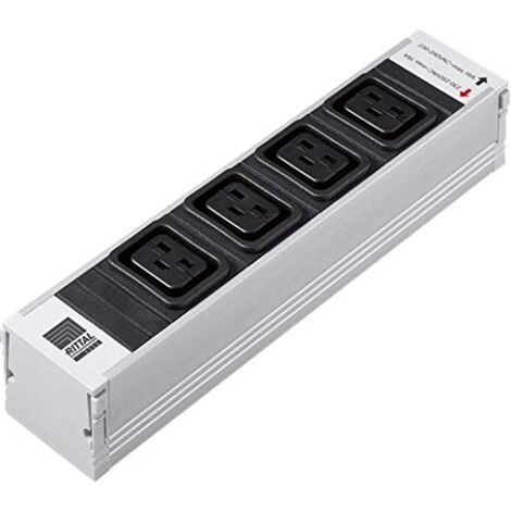 RITTAL DK 7856.230 INTÉRIEUR 4AC OUTLET(S) NOIR, GRIS MULTIPRISE - MULTIPRISES (250 MM, NOIR, GRIS, 340 G) (1/3)