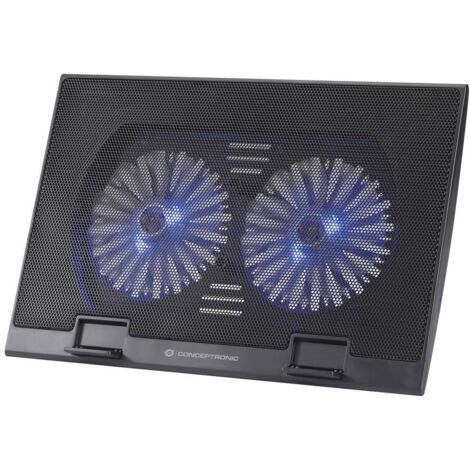 Conceptronic THANA02B Cooling Pad 17 CONCEPTRONIC 2-Fan Cooling Pad (17)/ THANA02B (1/4)
