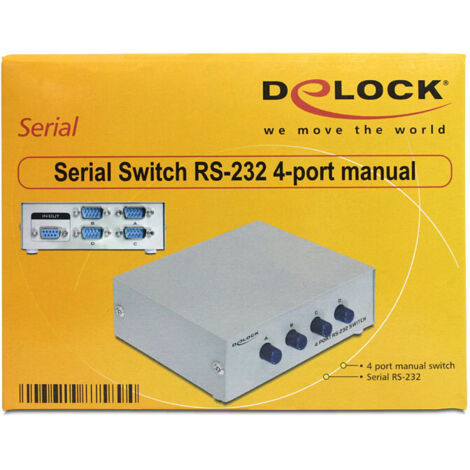 Delock 87589 4 ports Switch sériel (1/4)