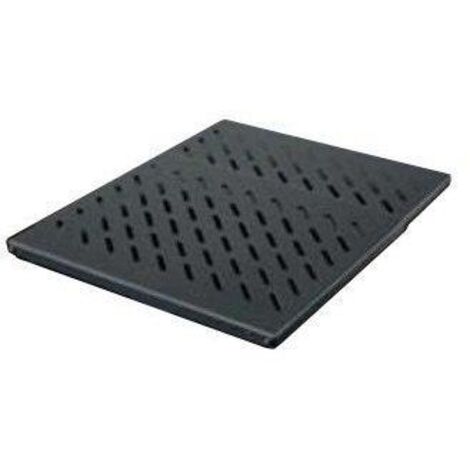 Rittal 5501.665 Étagère rack noire acier 484 mm (1/2)
