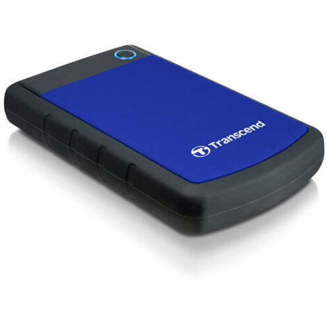Transcend 2TB StoreJet 25H3 disque dur externe 2 To Noir, Bleu (1/4)