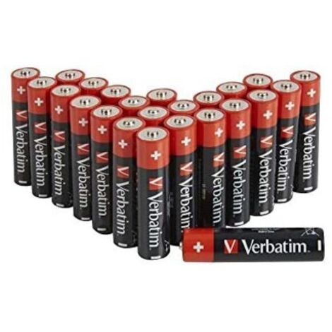 Piles alcalines AA LR06 (Pack de 24) (1/5)