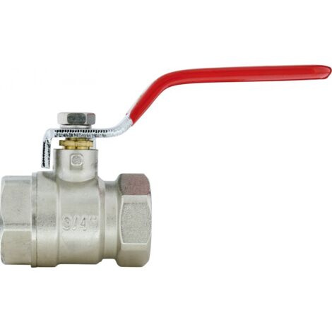 Robinet à boisseau sphérique 3/4" GARDENA 07336-20 argent, rouge (1/2)