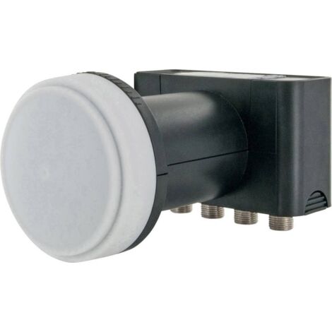 Tête LNB quad Schwaiger LNB4 Nombre d'abonnés : 4 avec switch (1/3)