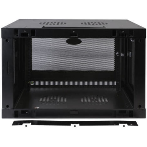 TRIPPLITE 9U Low-ProfileMini Rack TRIPPLITE SmartRack 9U Low-Profile Switch-Depth Wall-Mount Mini Rack Enclosure (1/3)