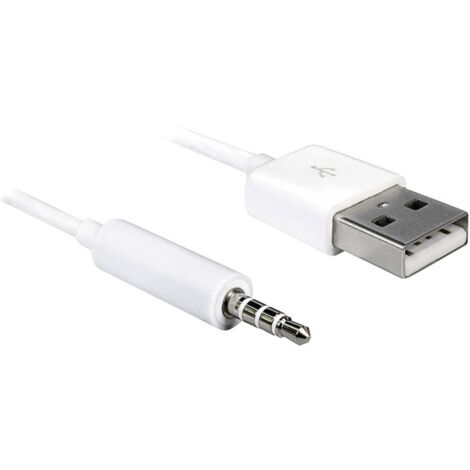 Delock USB, Jack Câble adaptateur [1x USB 2.0 type A mâle - 1x Jack mâle 3.5 mm] 1.00 m R60057 (1/5)