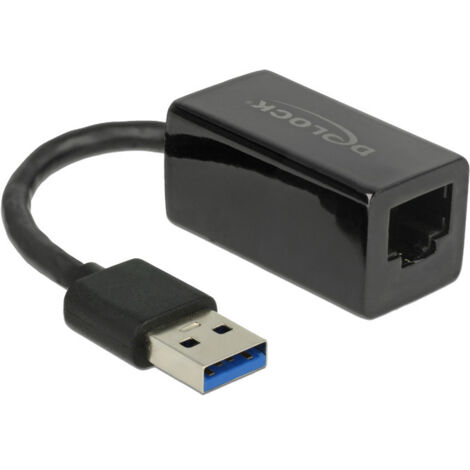 Delock USB 2.0 Adaptateur [1x USB-A mâle - 1x RJ45 femelle] 65903 12.7 cm (1/4)