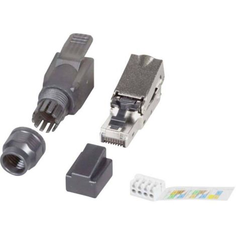 INFRALAN® Mâle pour montage sur site EFB Elektronik 88035AV.1 RJ45 mâle, droit noir 1 pc(s) S580761 (1/2)