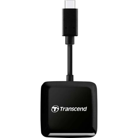 Card Reader Transcend TS-RDC3, SDmicroSD, USB3.2, Type C (1/4)