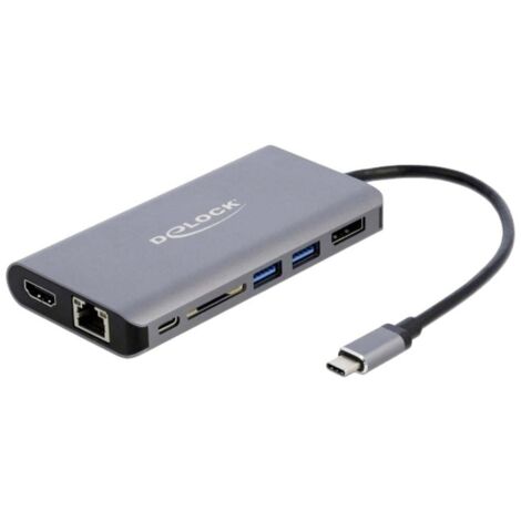 Delock 87683 Station daccueil USB-C® Adapté aux marques (stations daccueil pour ordinateurs portables): universel (1/3)