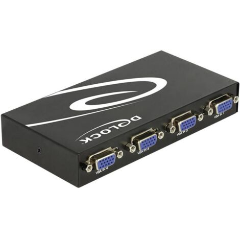 Switch VGA 4 ports Delock 87635 beige (1/3)