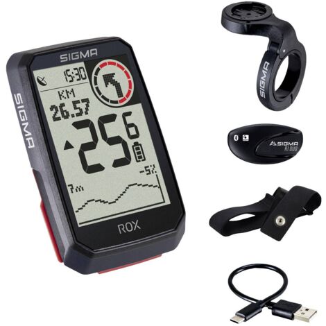 Sigma ROX 4.0 GPS de vélo vélo GPS, GLONASS, protection anti-éclaboussures S295802 (1/5)